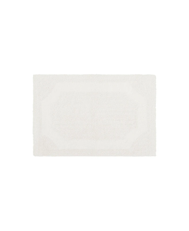 Laura Ashley Reversible Cotton Bath Mat, 17" x 24"