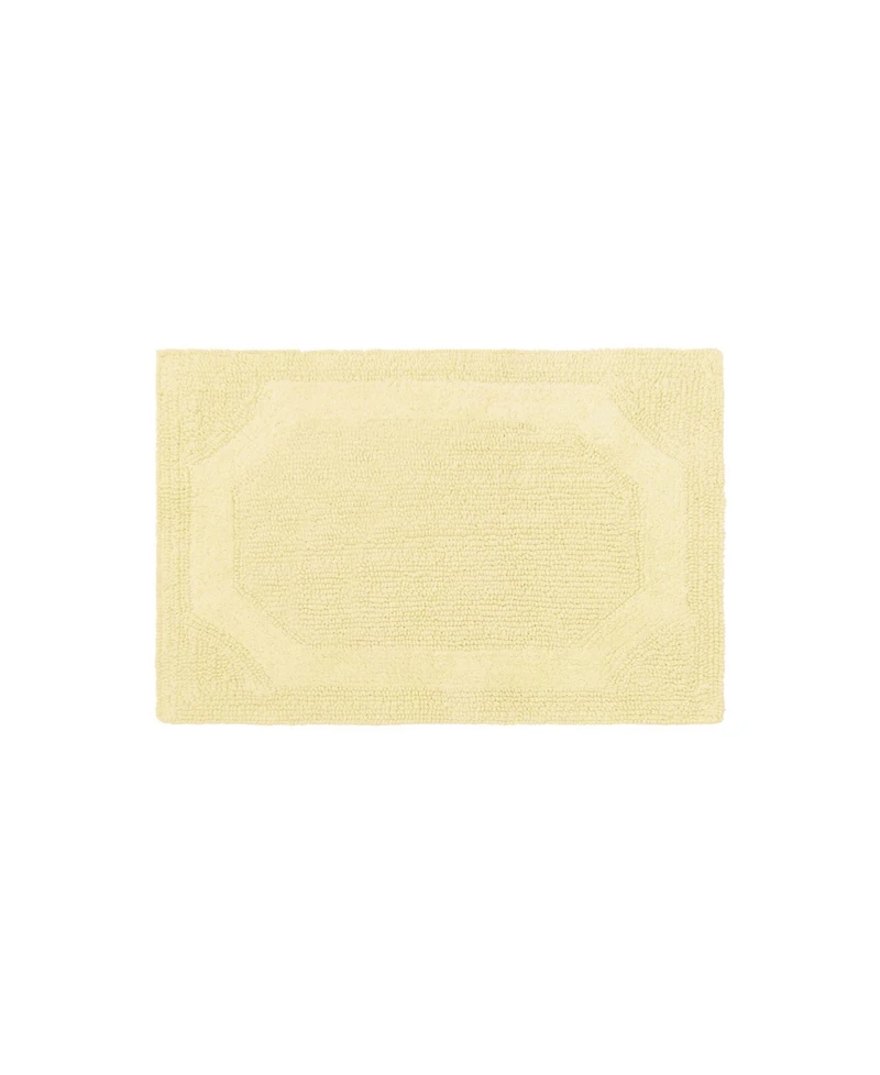 Laura Ashley Reversible Cotton Bath Mat, 17" x 24"