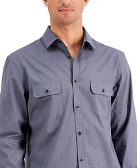 Alfani Men's Regular-Fit Solid Shirt