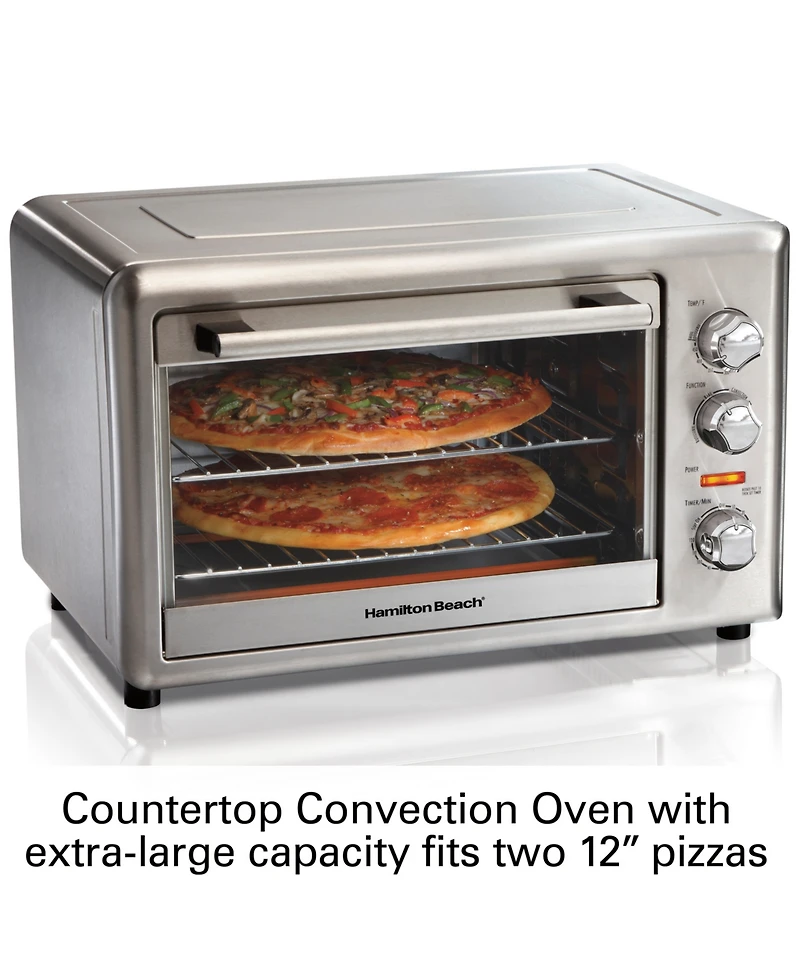 Hamilton Beach Countertop Oven with Convection & Rotisserie