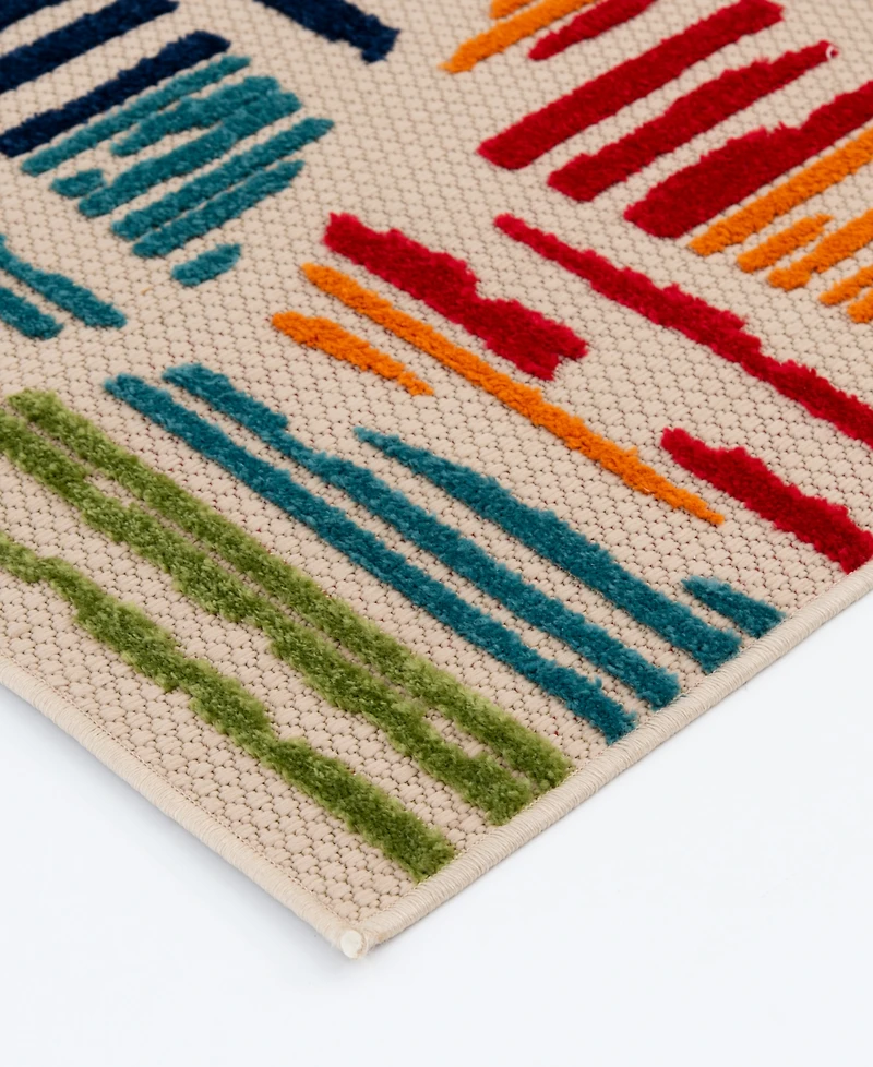 Closeout! Northern Weavers Britta Bri-02 7'10" x 9'10" Outdoor Area Rug