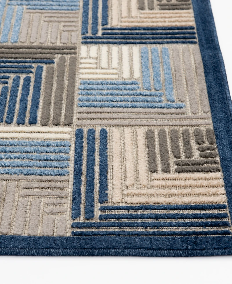 Closeout! Northern Weavers Britta Bri-05 5'3" x 7' Outdoor Area Rug