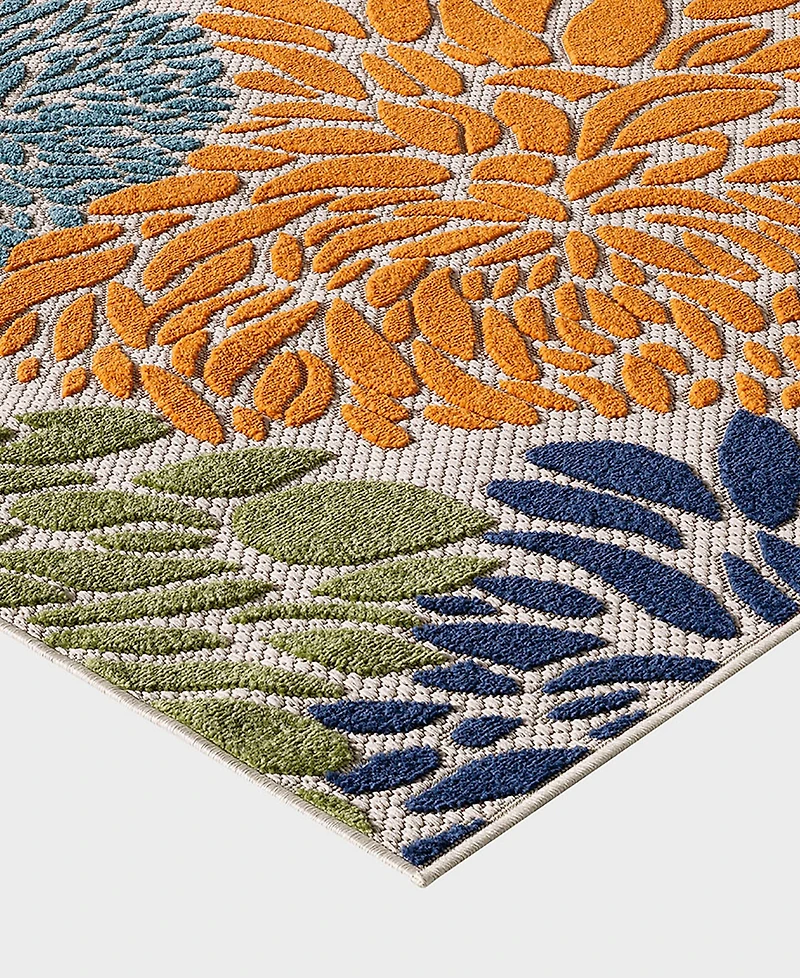 Closeout! Northern Weavers Britta Bri-10 5'3" x 7' Outdoor Area Rug