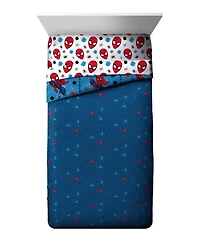 Spider-Man Burst 4 Piece Sheet Set, Full