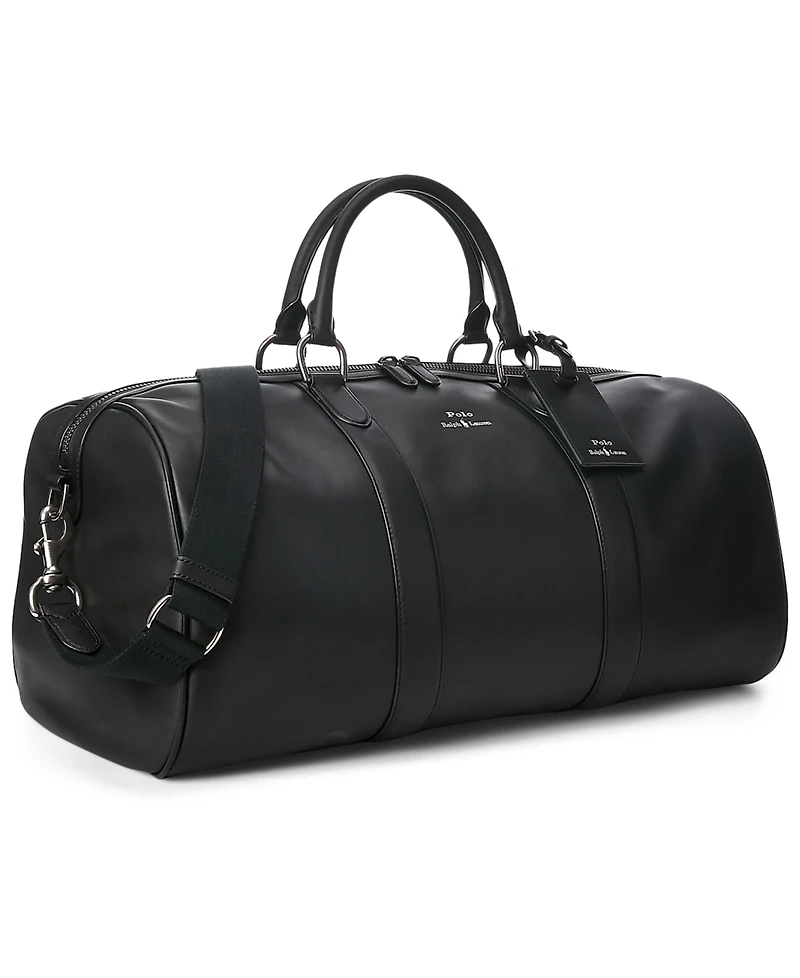 Polo Ralph Lauren Men's Smooth Leather Duffel