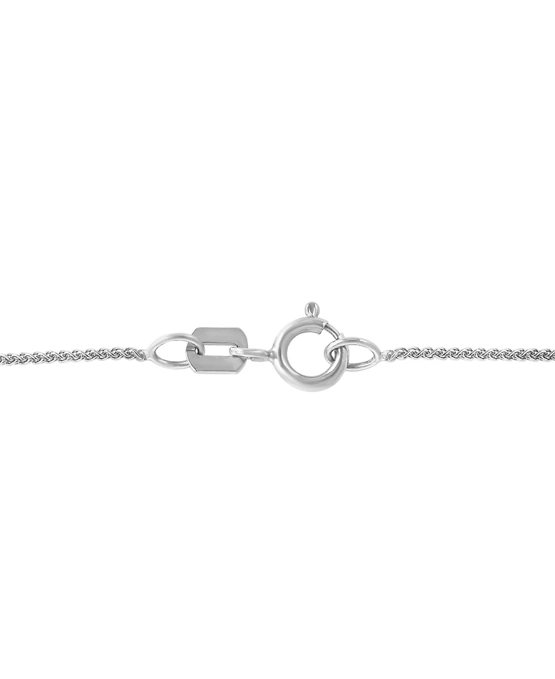 Aquamarine (3/4 ct. t.w.) & Diamond Accent 18" Pendant Necklace 14k White Gold (Also Morganite)