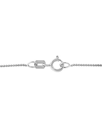 Aquamarine (3/4 ct. t.w.) & Diamond Accent 18" Pendant Necklace 14k White Gold (Also Morganite)