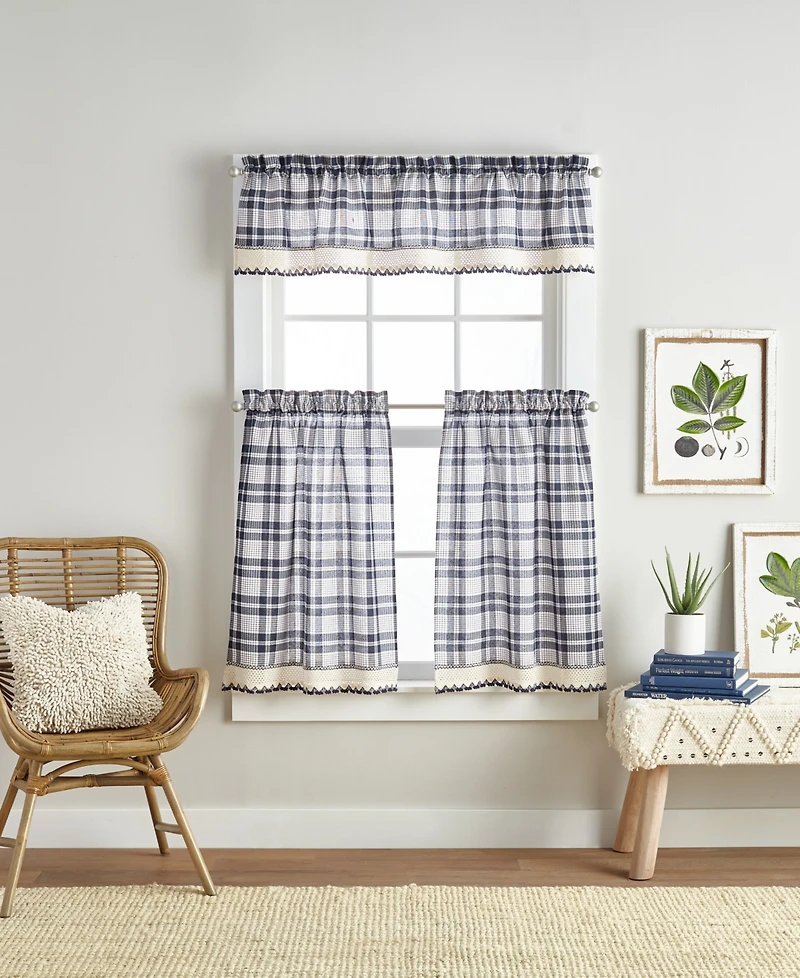 Curtainworks Seaton Tailored Valance, 14" x 56"