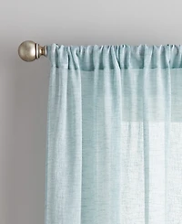Curtainworks Pandora Sheer 84" x 38" Pole Top Panel, Set of 2