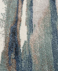 Mink Home Leisure Bay Dusk 2'3" x 7'7" Runner Area Rug