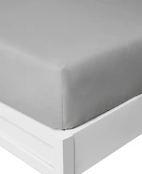 Nautica Solid Cotton Rich Blend Fitted Sheet