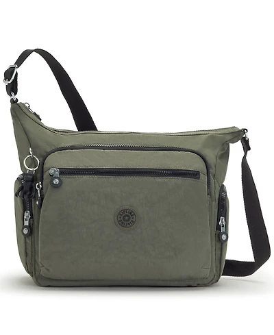 Kipling Gabbie Large Nylon Zip-Top Crossbody Bag