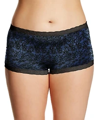 Maidenform Lace Trim Microfiber Boyshort Underwear 40760