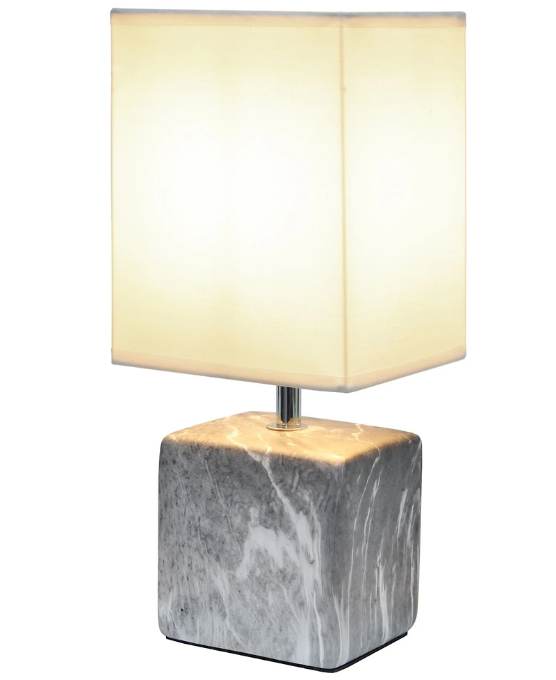 Simple Designs Petite Table Lamp with Shade