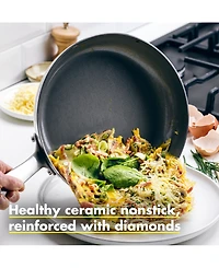 GreenPan Chatham Stainless Ceramic Nonstick 12-Pc. Cookware Set