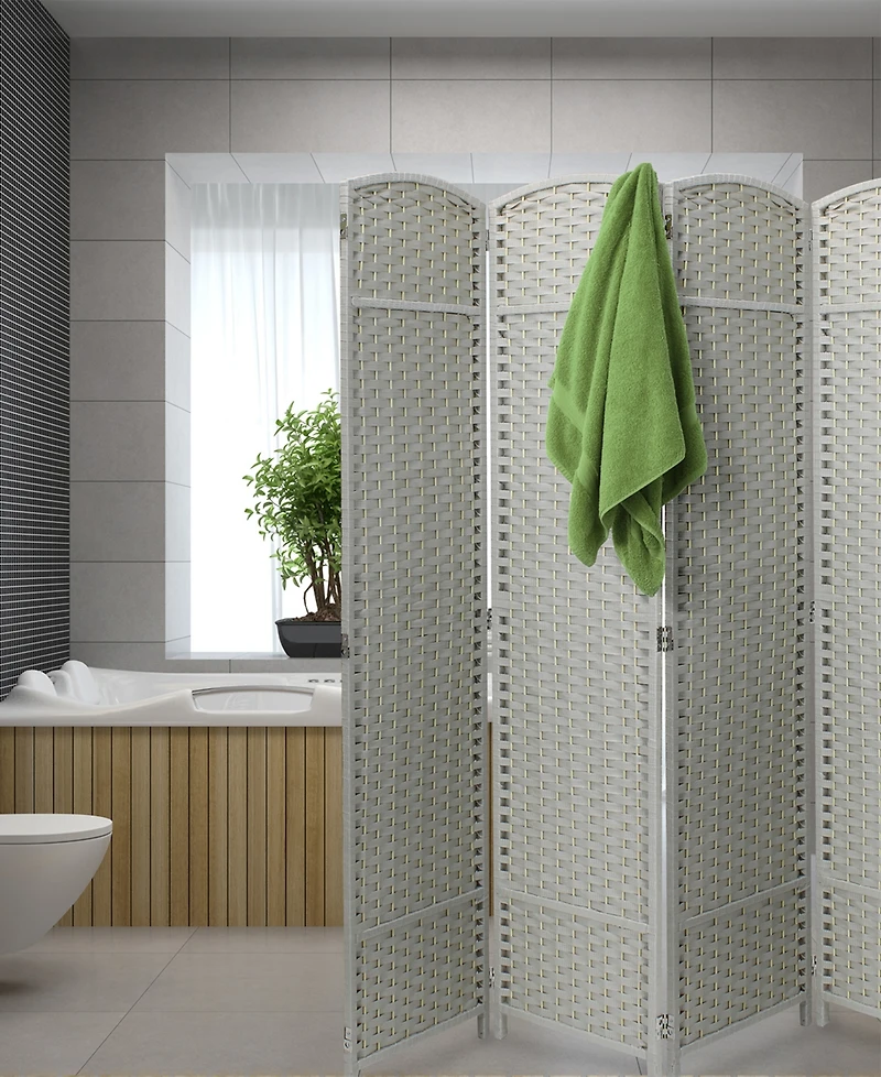 Sorbus 8-Panel Room Divider Privacy Screen