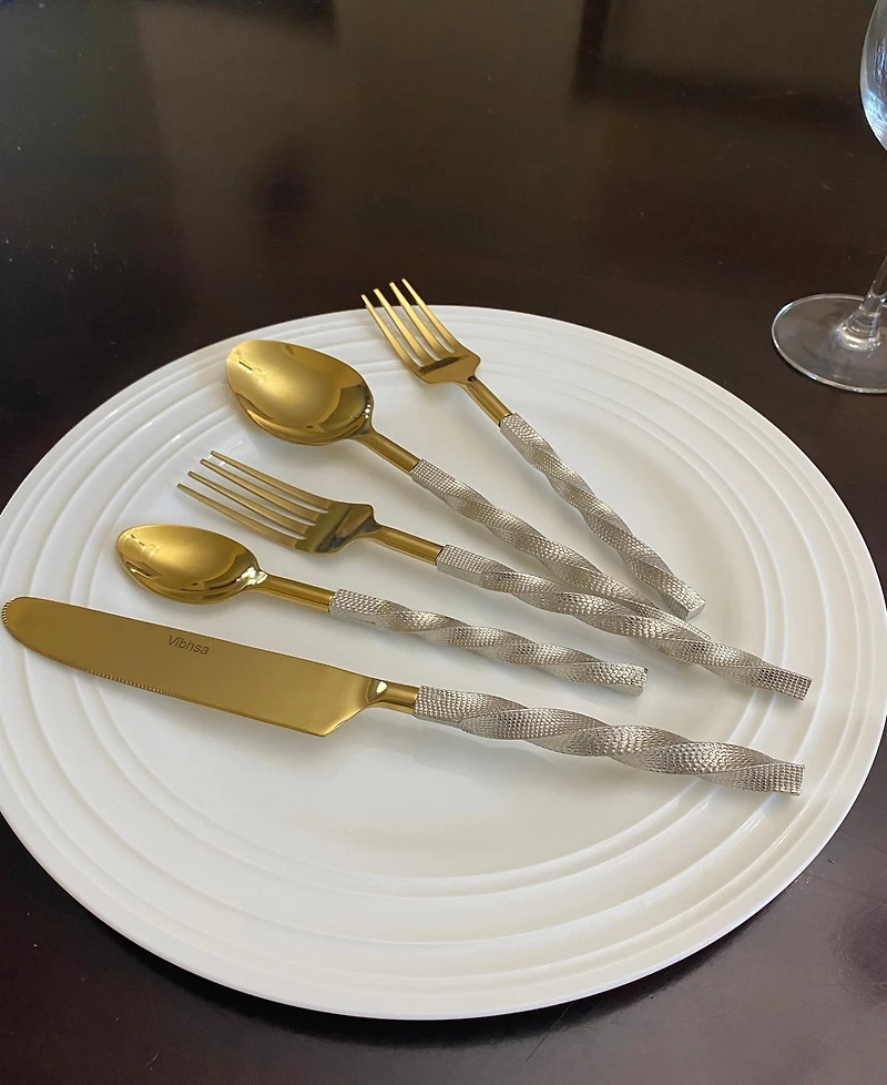 Vibhsa 20 Piece Flatware Set