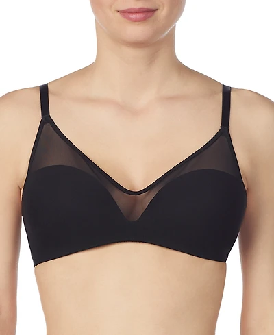 Le Mystere Women's Sheer Illusion Wireless Bra