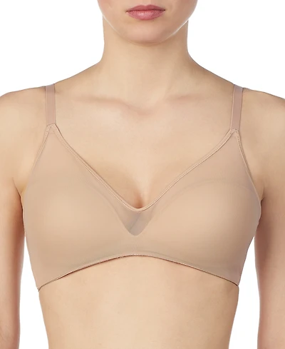 Le Mystere Women's Sheer Illusion Wireless Bra
