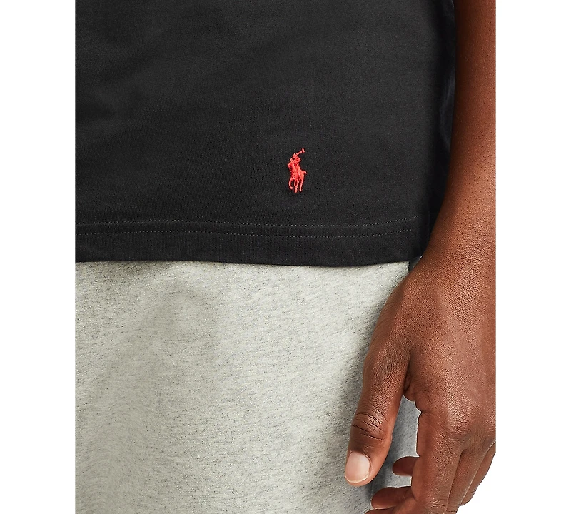 Polo Ralph Lauren Men's 3-Pack Big and Tall Crewneck Undershirts