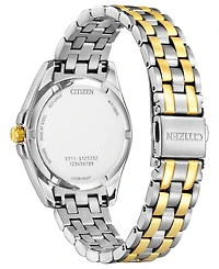 Citizen Eco-Drive Women's Corso Two-Tone Stainless Steel Bracelet Watch 33mm