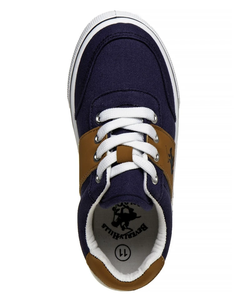 Beverly Hills Polo Club Little Boys Canvas Sneakers