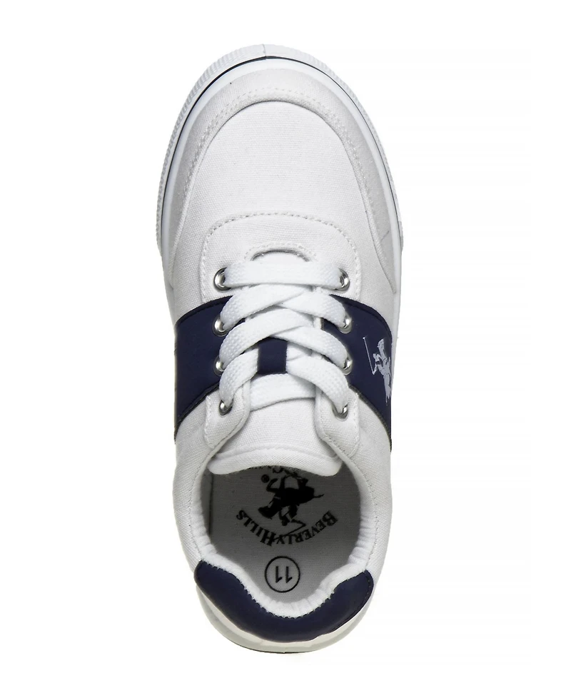 Beverly Hills Polo Club Little Boys Canvas Sneakers