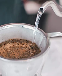 Grosche Amsterdam Pour Over Coffee Maker with Double Layer Permanent Stainless Steel Coffee Filter, 28.7 fl oz Capacity