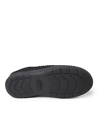 Dearfoams Men's Thompson Moccasin Toe Clog House Shoe Slipper