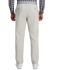 Haggar Men's Straight Fit Soft Chino Premium Dress Pant