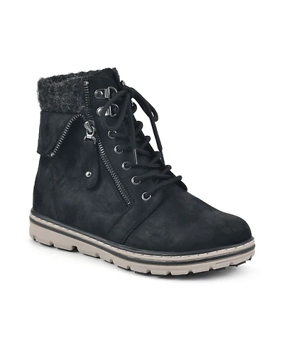 Cliffs by White Mountain Women's Kaylee Lace-Up Boots