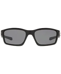 Oakley Men's Rectangle Sunglasses, OO9247 57 Chainlink