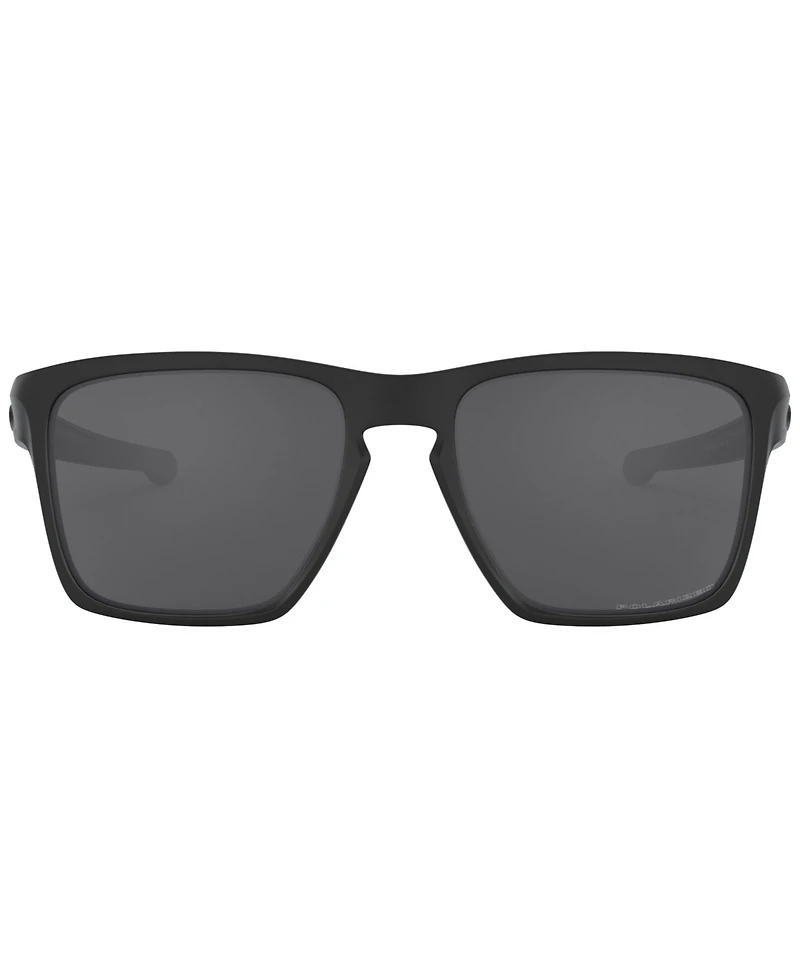 Oakley Men's Polarized Sunglasses, OO9341 Sliver Xl
