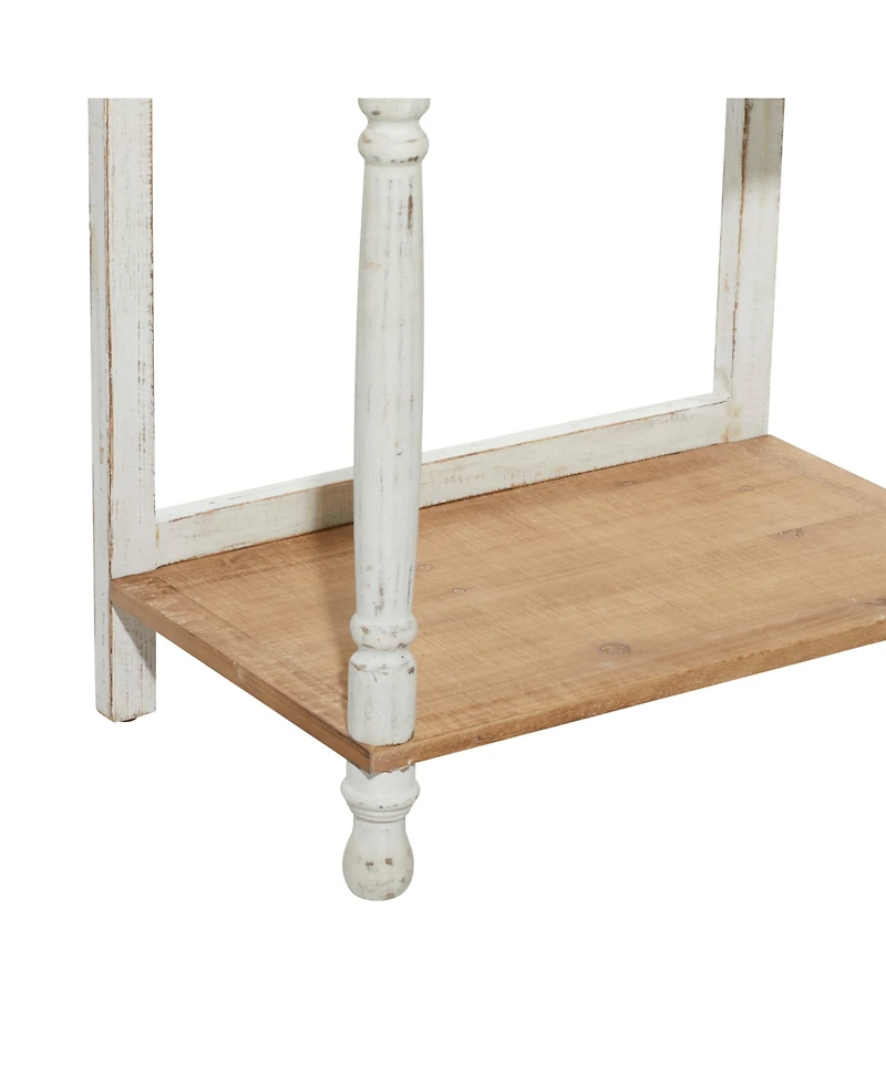 Wood Farmhouse Shelving Unit