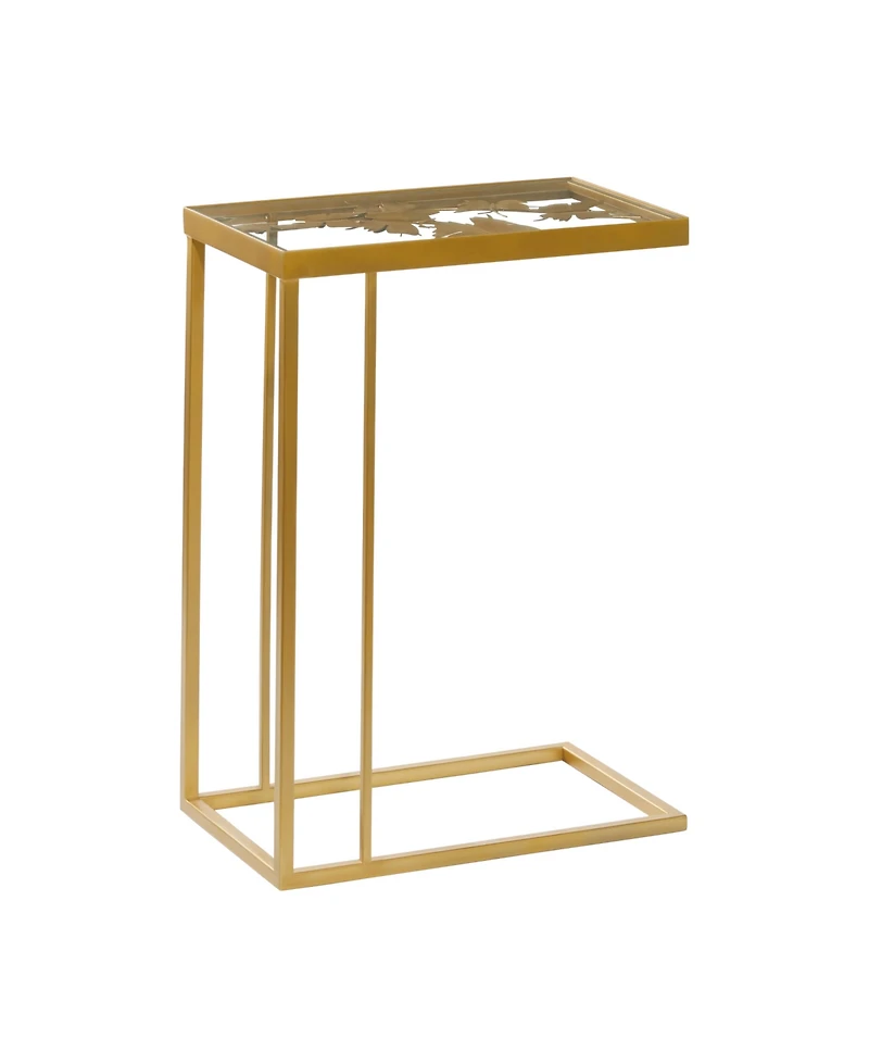 Metal Contemporary Accent Table