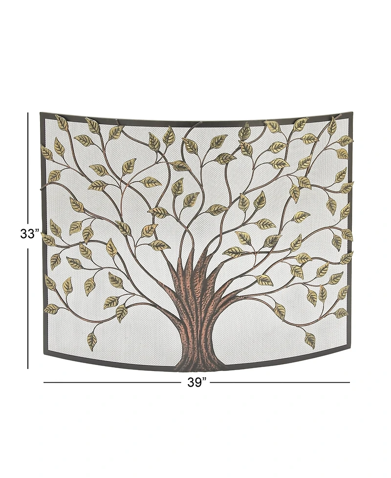 Farmhouse Fireplace Screen