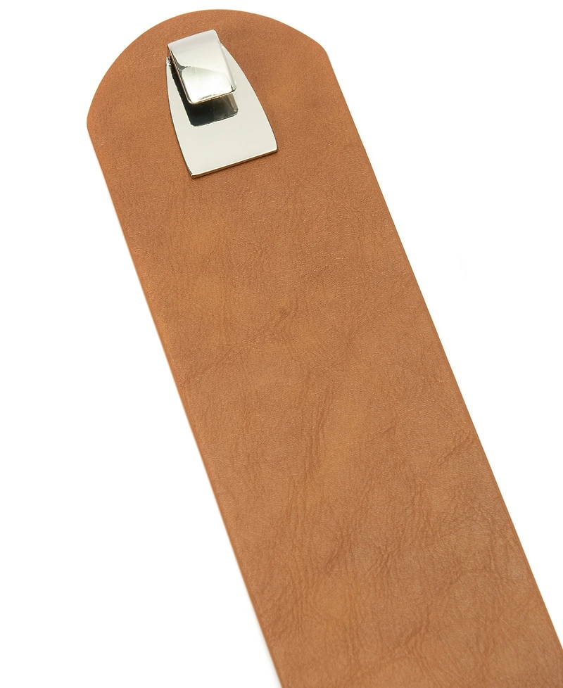 I.n.c. International Concepts Interlocking-Hook Stretch Belt, Created for Macy's