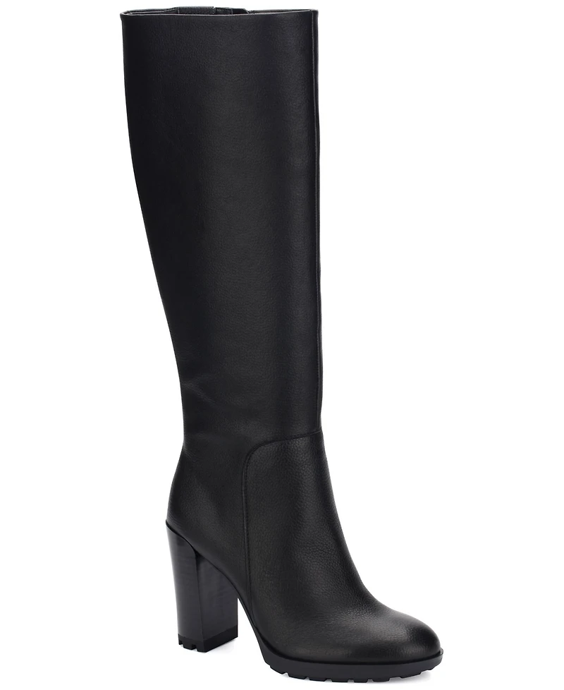 Kenneth Cole New York Women's Justin 2.0 Lug Sole Tall Knee High Boots