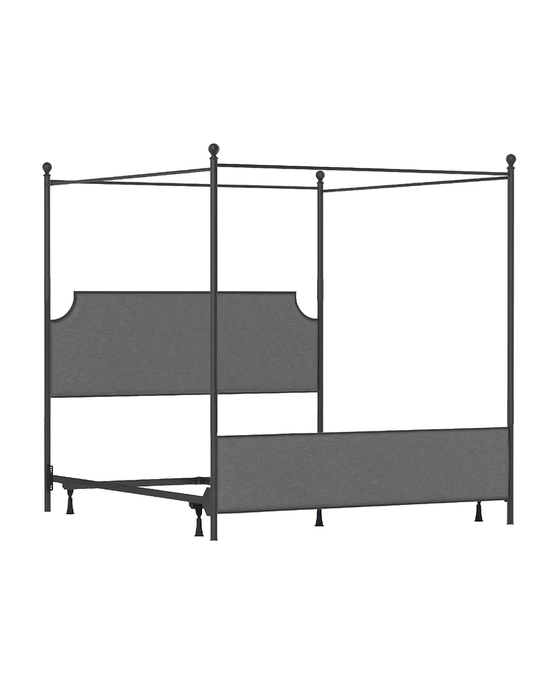 Mac Arthur and Upholstered Canopy Bed, King