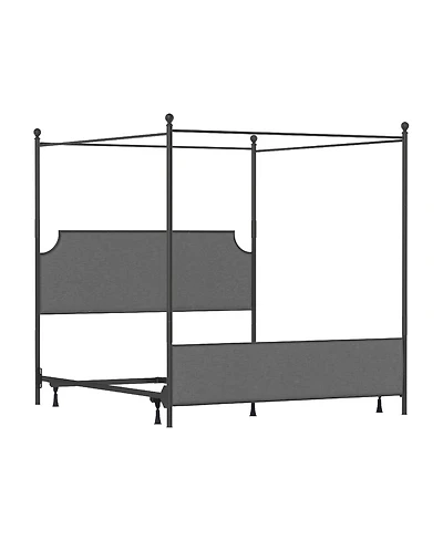 Mac Arthur and Upholstered Canopy Bed, King