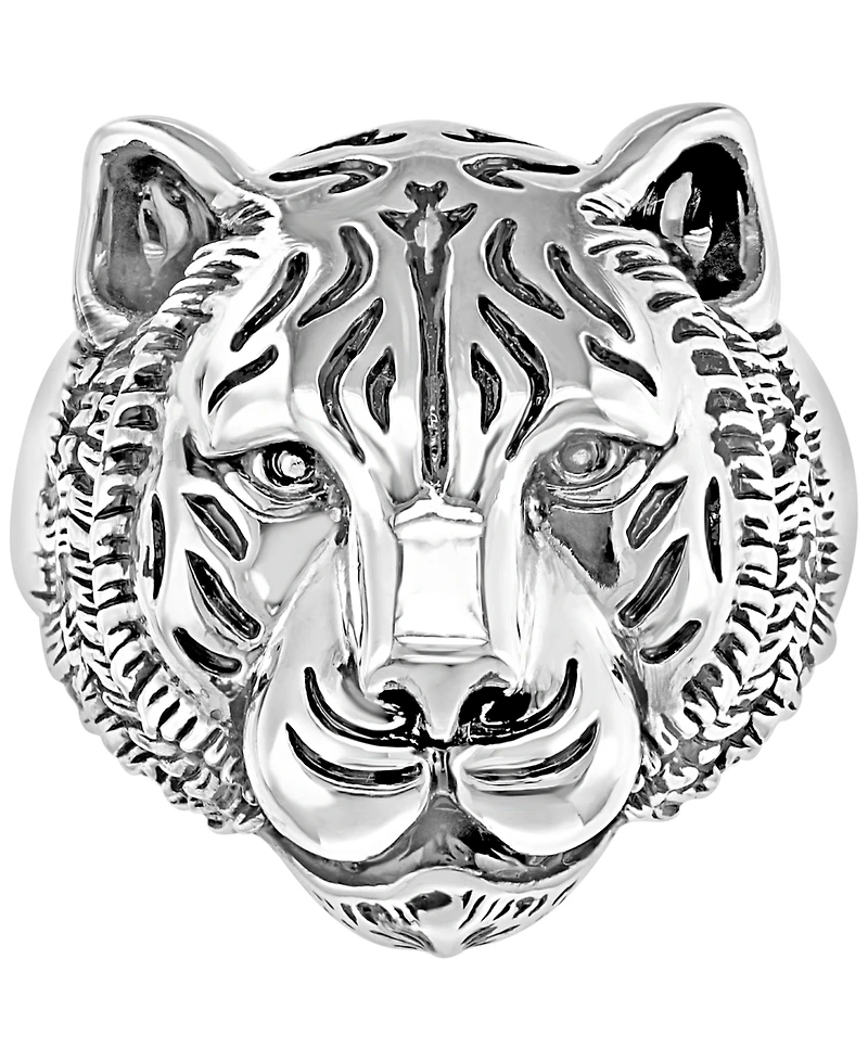 Effy Men's Tiger Ring in Sterling Silver