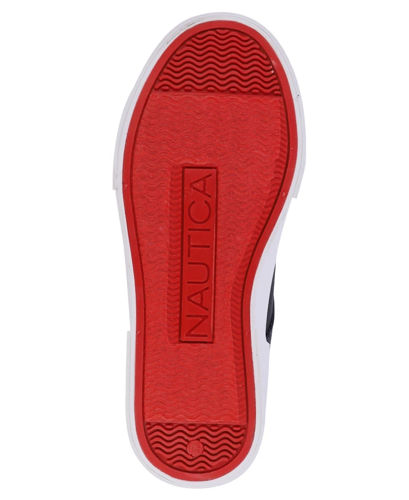 Nautica Big Boys Wharf Harbour Padded Collar Casual High-top Sneaker
