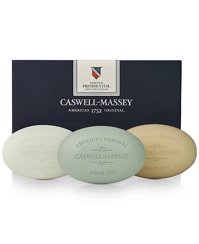 Caswell Massey 3-Pc. Heritage Presidential Bath Soap Gift Set