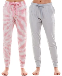 Roudelain Women's Ultra-Soft Jogger Pajama Bottoms, Set of 2