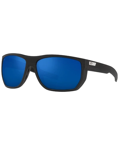 Costa Del Mar Men's Polarized Sunglasses, 06S9085 Santiago 63