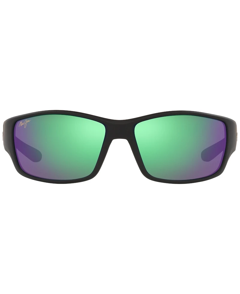 Maui Jim Men's Polarized Sunglasses, MJ000673 Local Kine 61