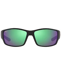 Maui Jim Men's Polarized Sunglasses, MJ000673 Local Kine 61