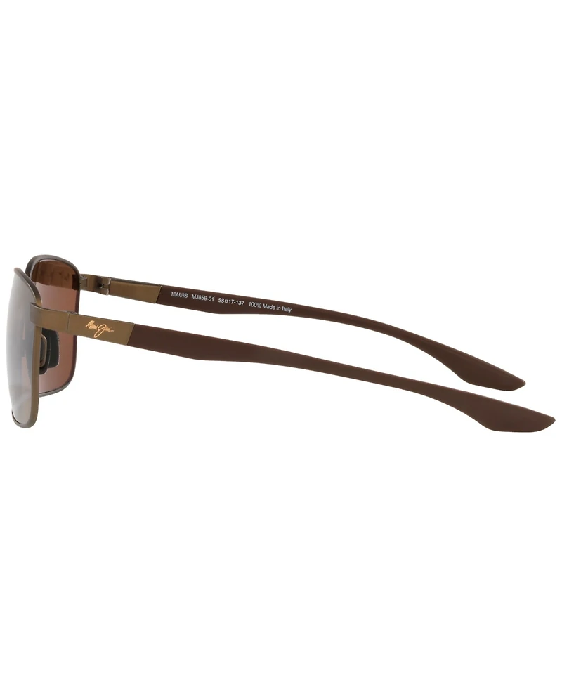 Maui Jim Unisex Polarized Sunglasses, MJ000676 Kaala 58