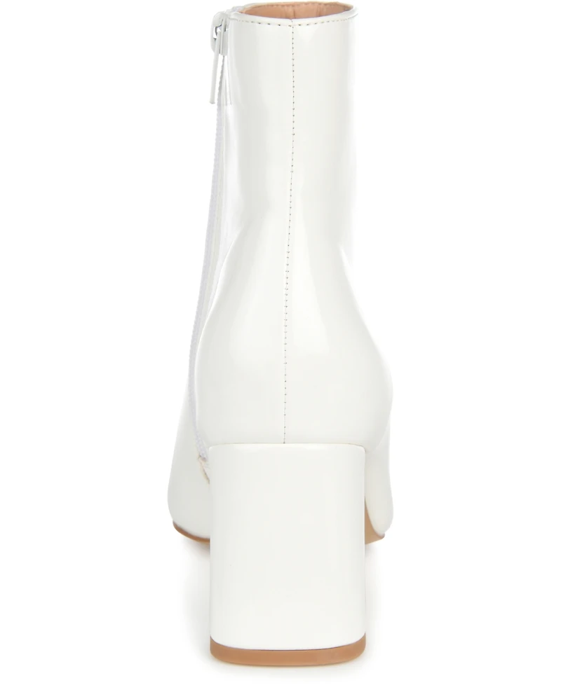 Journee Collection Women's Haylinn Block Heel Dress Booties