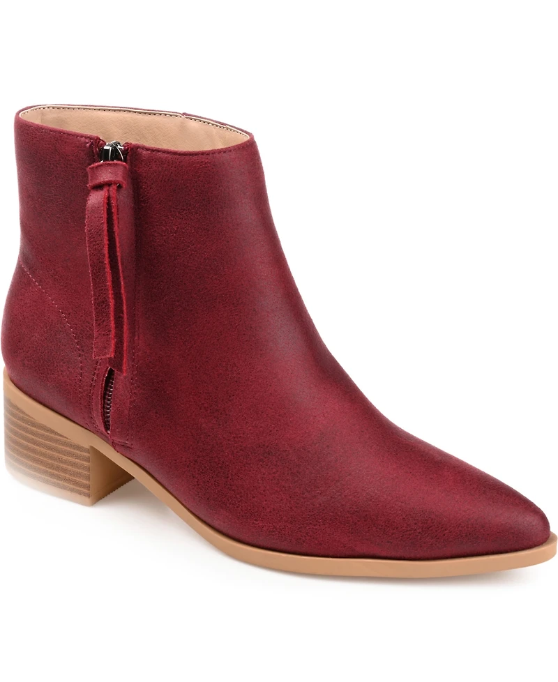Journee Collection Women's Sadiya Pointed Toe Booties